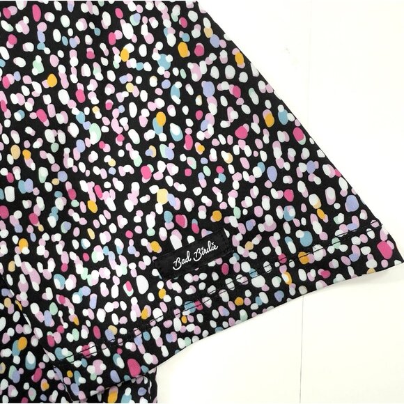 Bad Birdie Mens Polo Shirt Sz XL Scottsdale National Golf Performance Dot Print - Picture 5 of 11